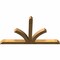 Ekena Millwork Richland Rough Sawn Timber Gable Bracket, Western Red Cedar, 108"W x 63"H x 6"D x 6"F, 14/12 Pitch GBW108X63X0606RIC00RWR - alternate 4